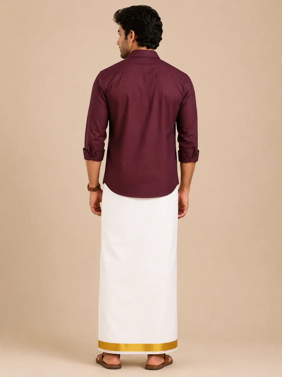 UATHAYAM MAHARAJ JARI GOLD 1.5, image 2