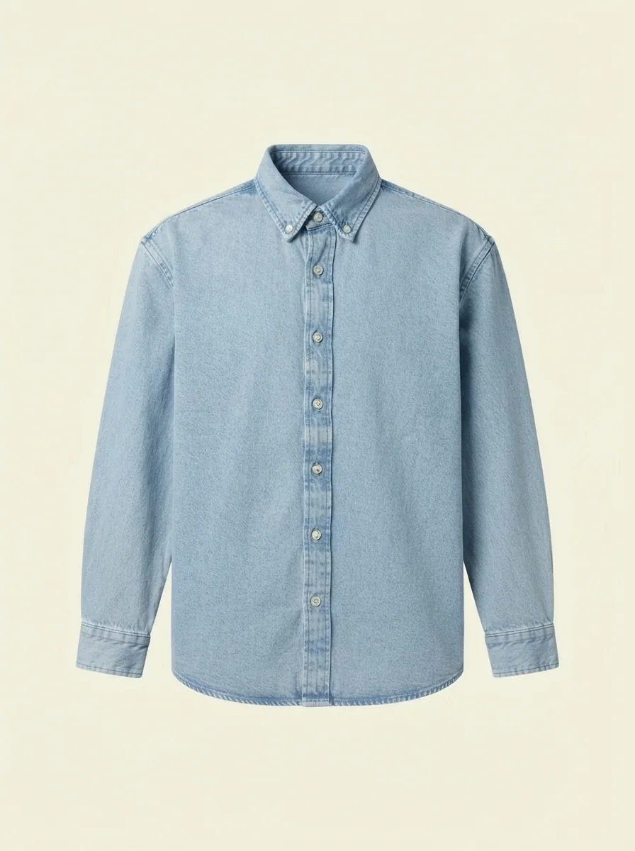 ATTOM KIDS DENIM F/S SHIRT, image 15