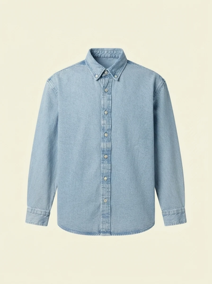 ATTOM KIDS DENIM F/S SHIRT, image 15