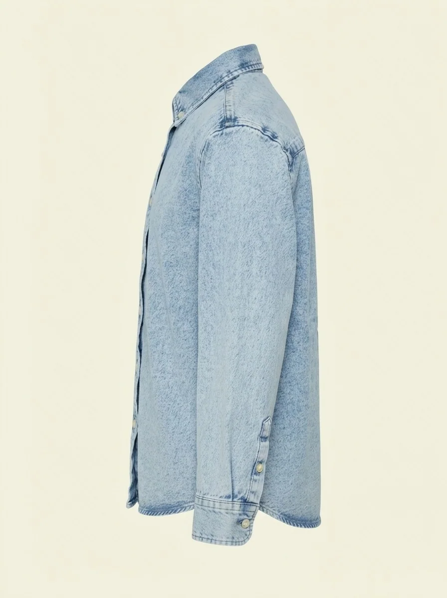 ATTOM KIDS DENIM F/S SHIRT, image 36