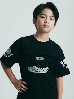 ZEROCOAT KIDS R/N H/S TSHIRT 1