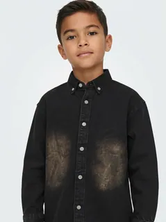 ATTOM KIDS DENIM F/S SHIRT 1