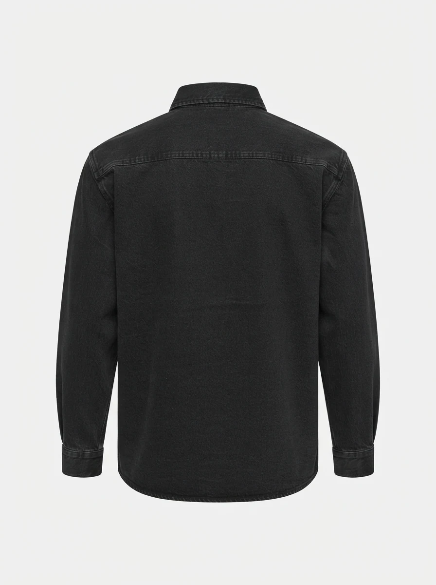 ATTOM KIDS DENIM F/S SHIRT, image 4