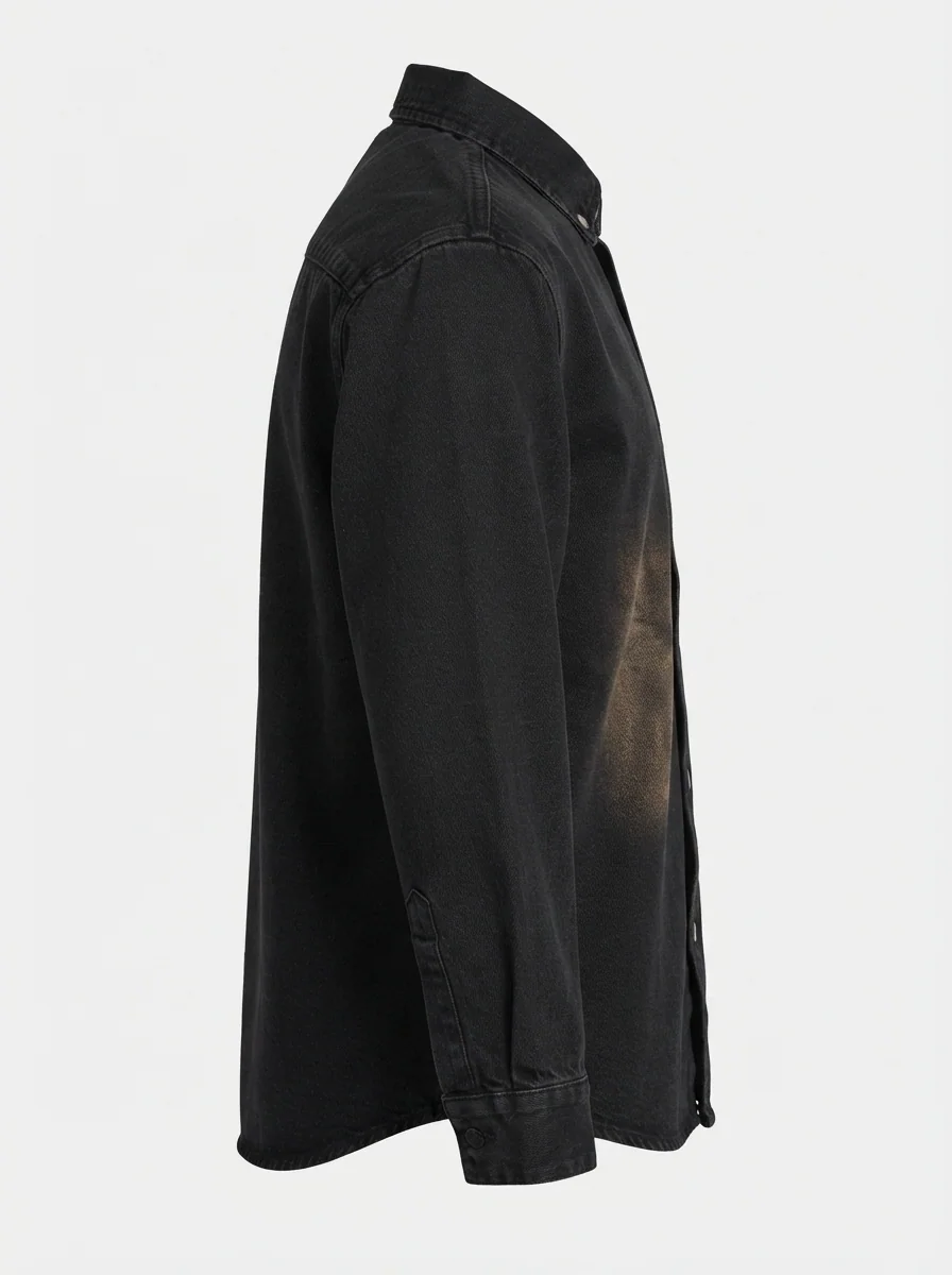 ATTOM KIDS DENIM F/S SHIRT, image 5