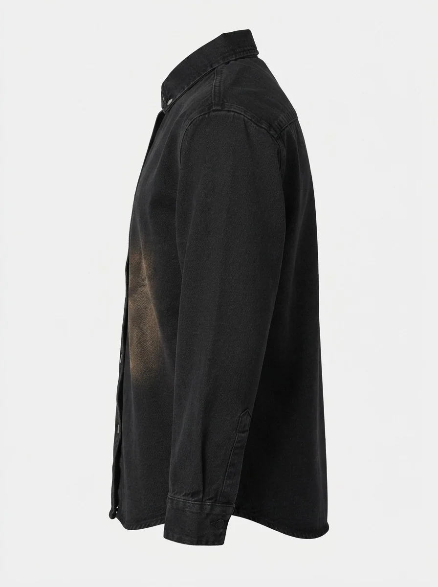 ATTOM KIDS DENIM F/S SHIRT, image 6