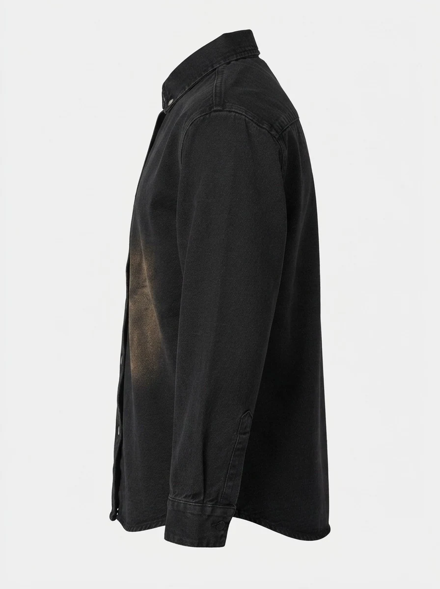 ATTOM KIDS DENIM F/S SHIRT, image 6