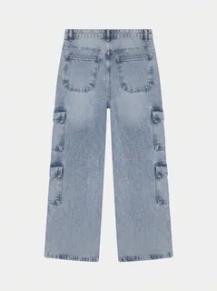 ZOORA KIDS DENIM CARGO PANT 4
