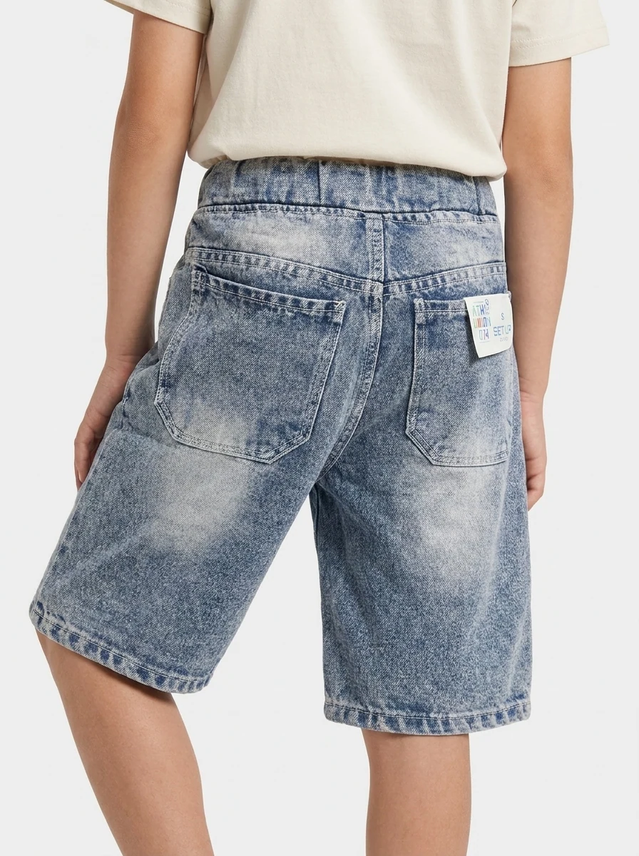 SETUP KIDS DENIM SHORTS, image 2