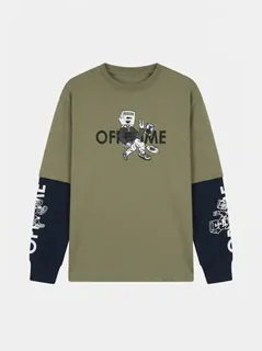 ZEROCOAT KIDS R/N DR SLV TSHIRT 3