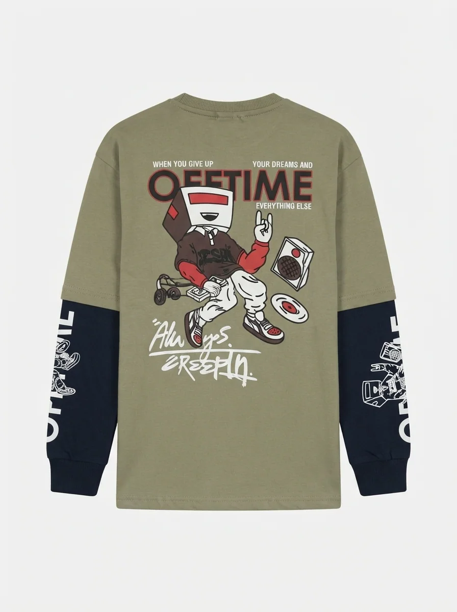 ZEROCOAT KIDS R/N DR SLV TSHIRT, image 4