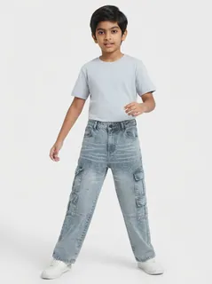 SETUP KIDS DENIM SHORTS 1