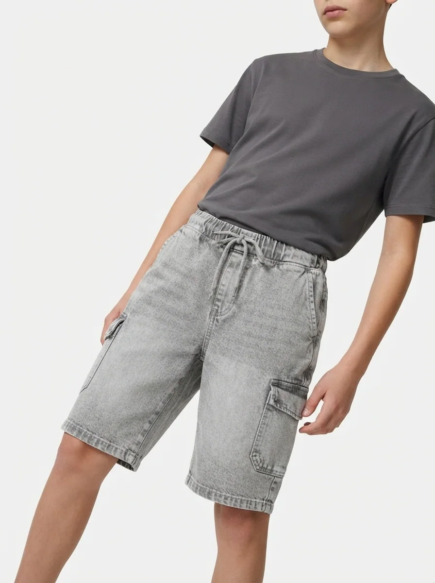 SETUP KIDS DENIM SHORTS, image 2