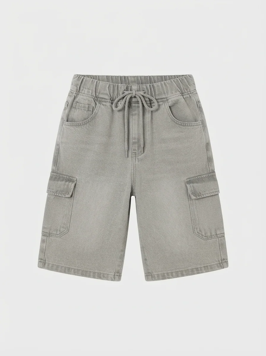 SETUP KIDS DENIM SHORTS, image 3