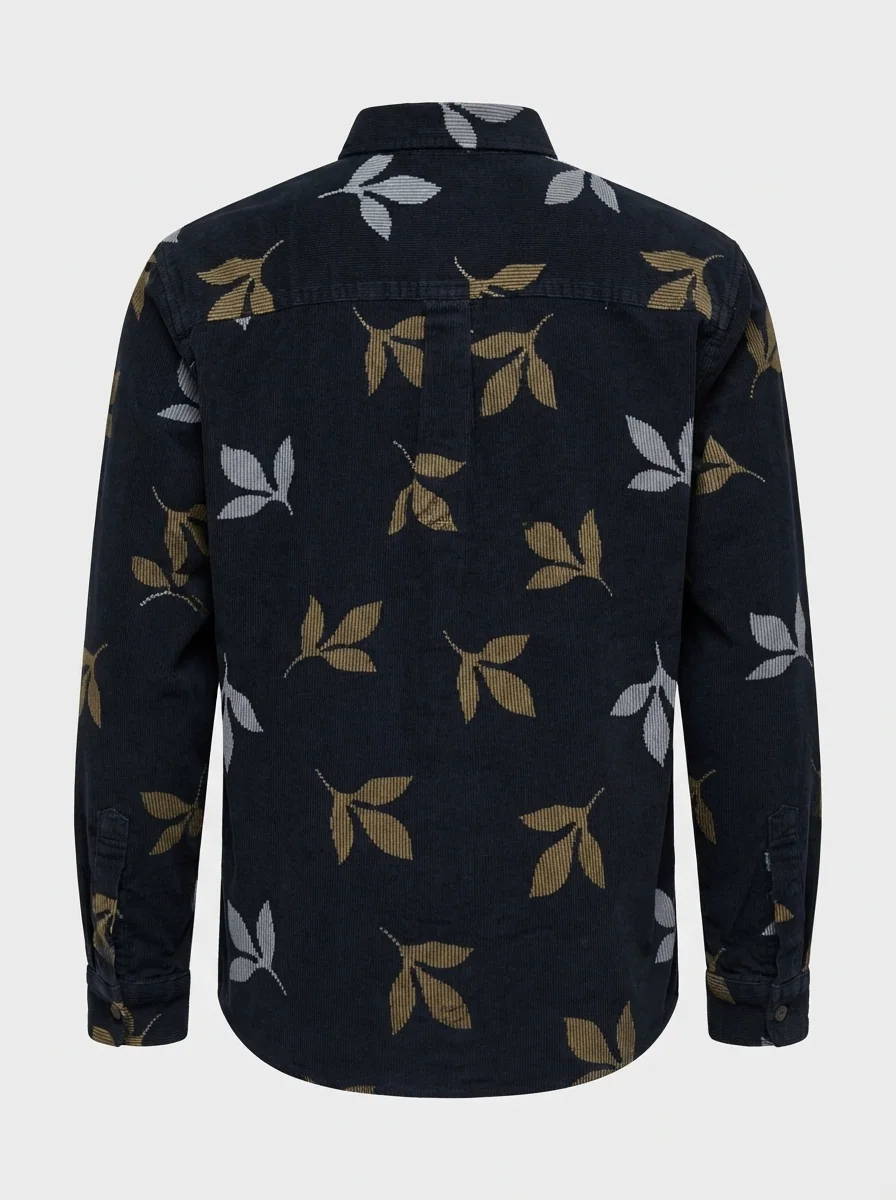 ATTOM KIDS CORDUROY PRINT F/S SHIRT, image 4
