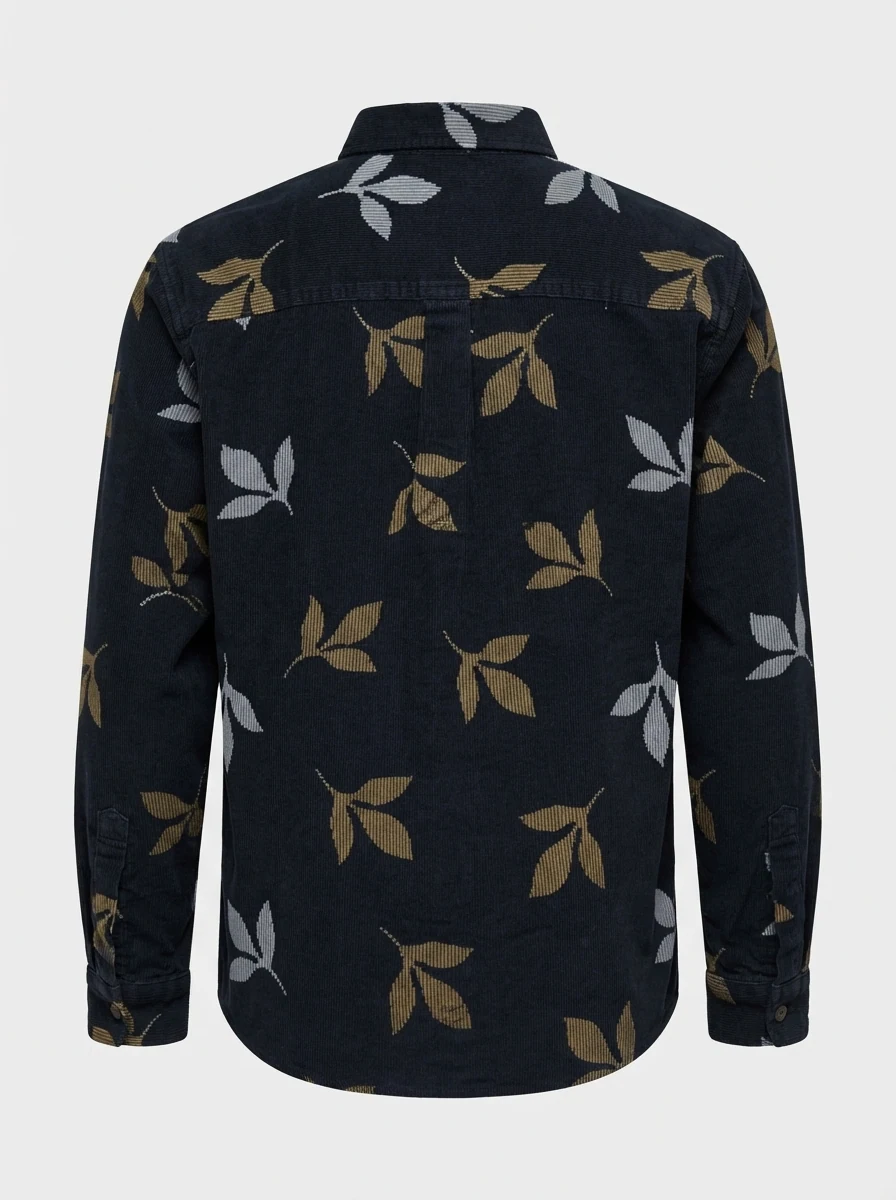 ATTOM KIDS CORDUROY PRINT F/S SHIRT, image 4