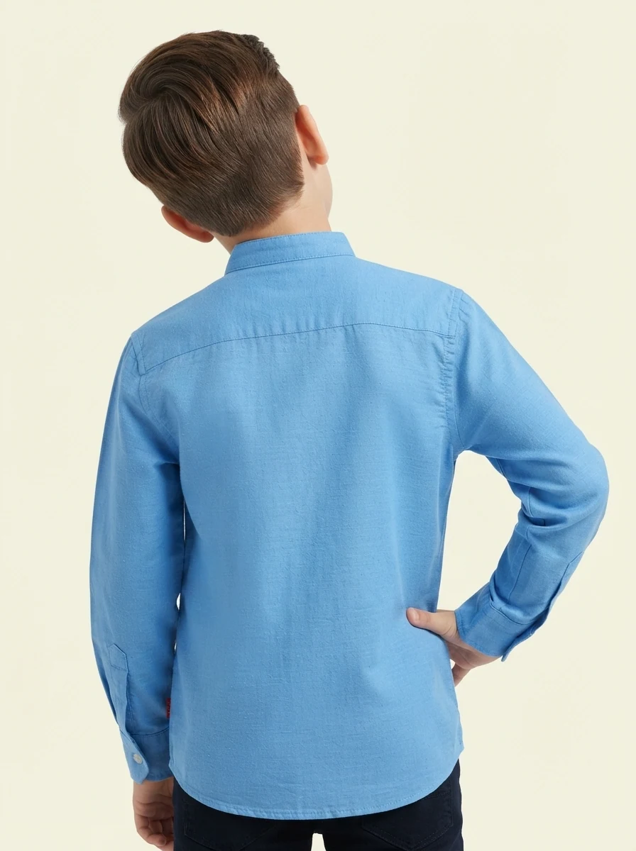 ABC KIDS LINEN PLAIN F/S, image 7