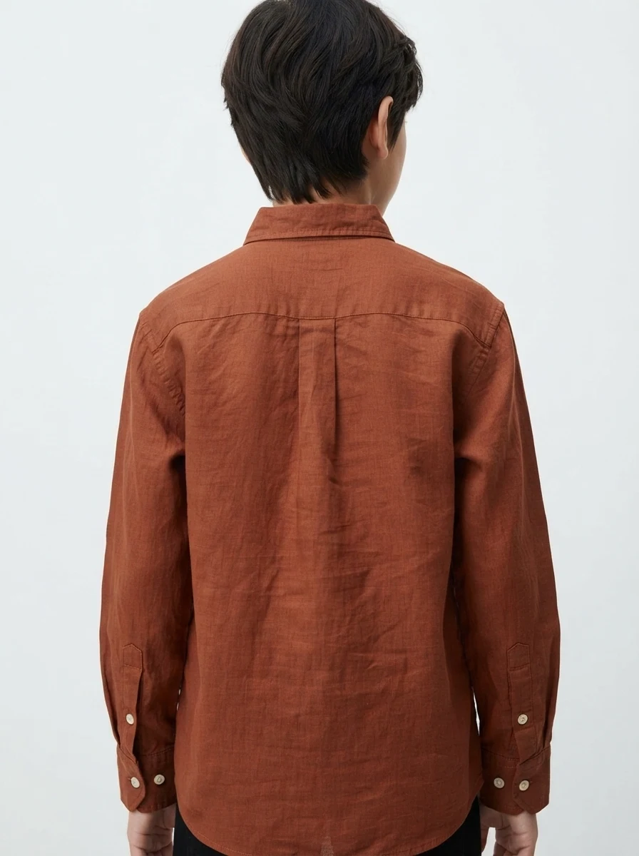 ATTOM KIDS LINEN F/S SHIRT, image 31
