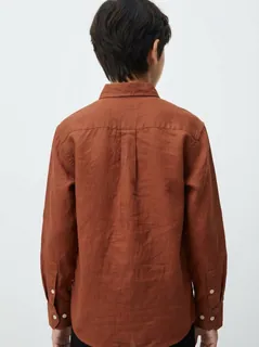 ATTOM KIDS LINEN F/S SHIRT 31