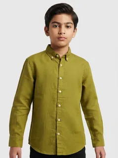 ATTOM KIDS LINEN F/S SHIRT 2