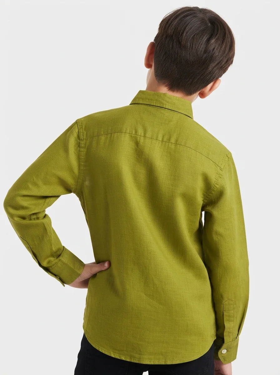 ATTOM KIDS LINEN F/S SHIRT, image 32