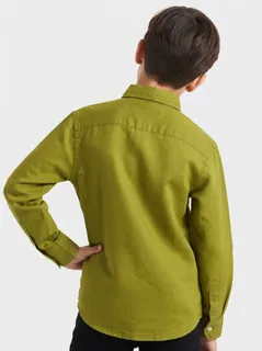 ATTOM KIDS LINEN F/S SHIRT 32