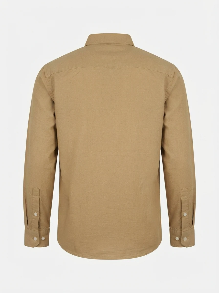 ABC KIDS LINEN PLAIN F/S SHIRT, image 4