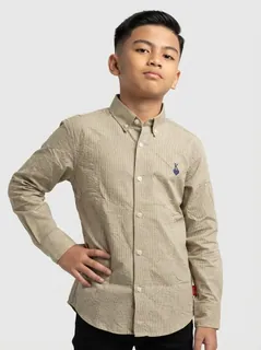 ABC KIDS IMP STRIPES F/S SHIRT 1