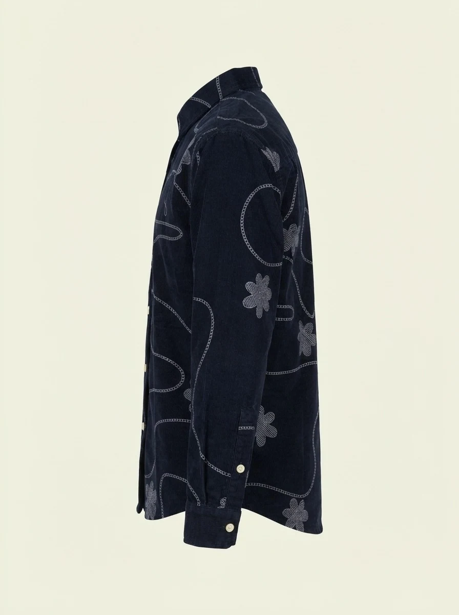 ATTOM KIDS CORDUROY PRINT F/S SHIRT, image 6