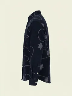 ATTOM KIDS CORDUROY PRINT F/S SHIRT 6