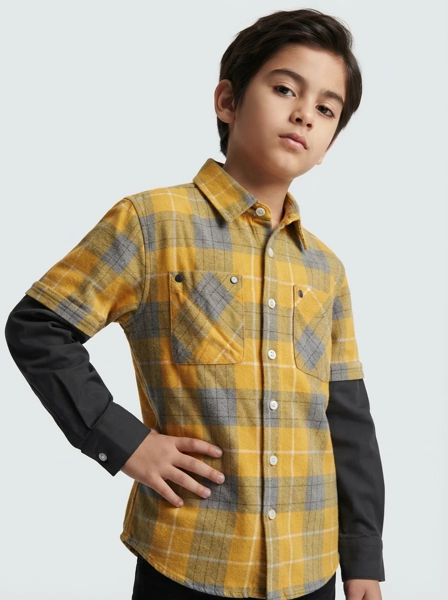 URBAN MICKEY KIDS F/S SHIRT