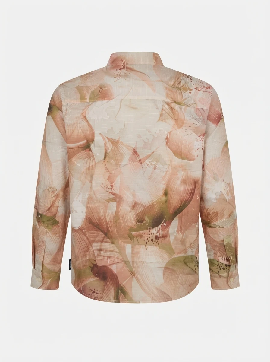 ABC KIDS  LINEN PRINT F/S SHIRT, image 4