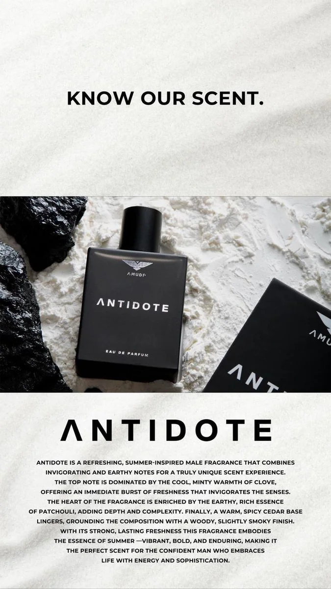 AMUDI ANTIDOTE PERFUME, image 2