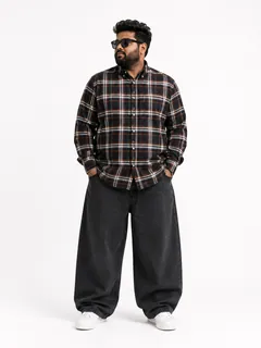 YELLOW OXFORD CHECK SHIRT F/S 2