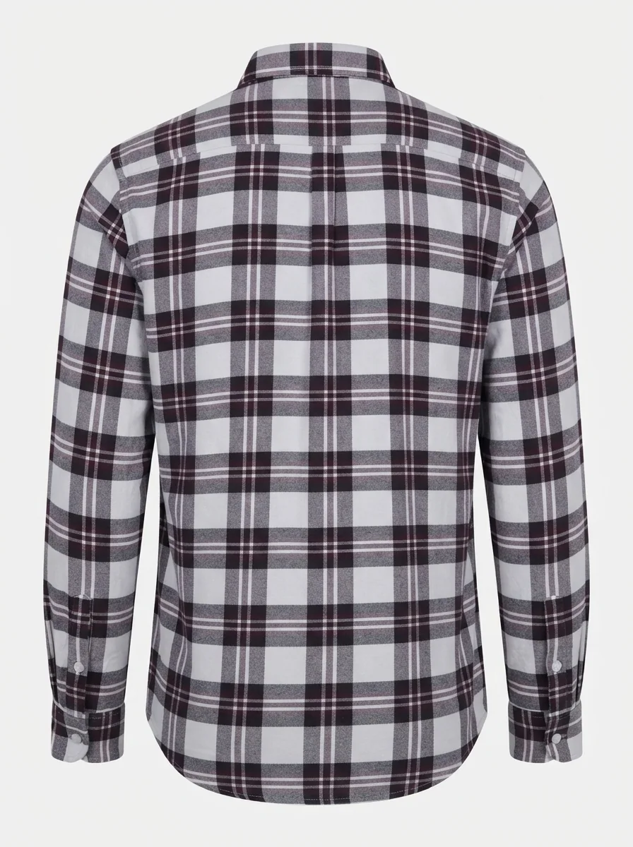 YELLOW OXFORD CHECK SHIRT F/S, image 10
