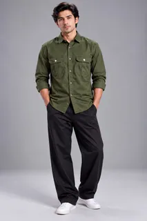 BELLIS DOUBLE POCKET F/S SHIRT 3