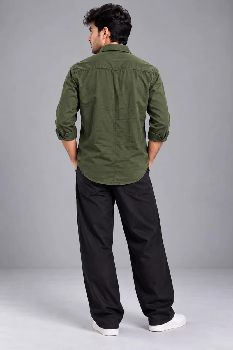 BELLIS DOUBLE POCKET F/S SHIRT, image 4