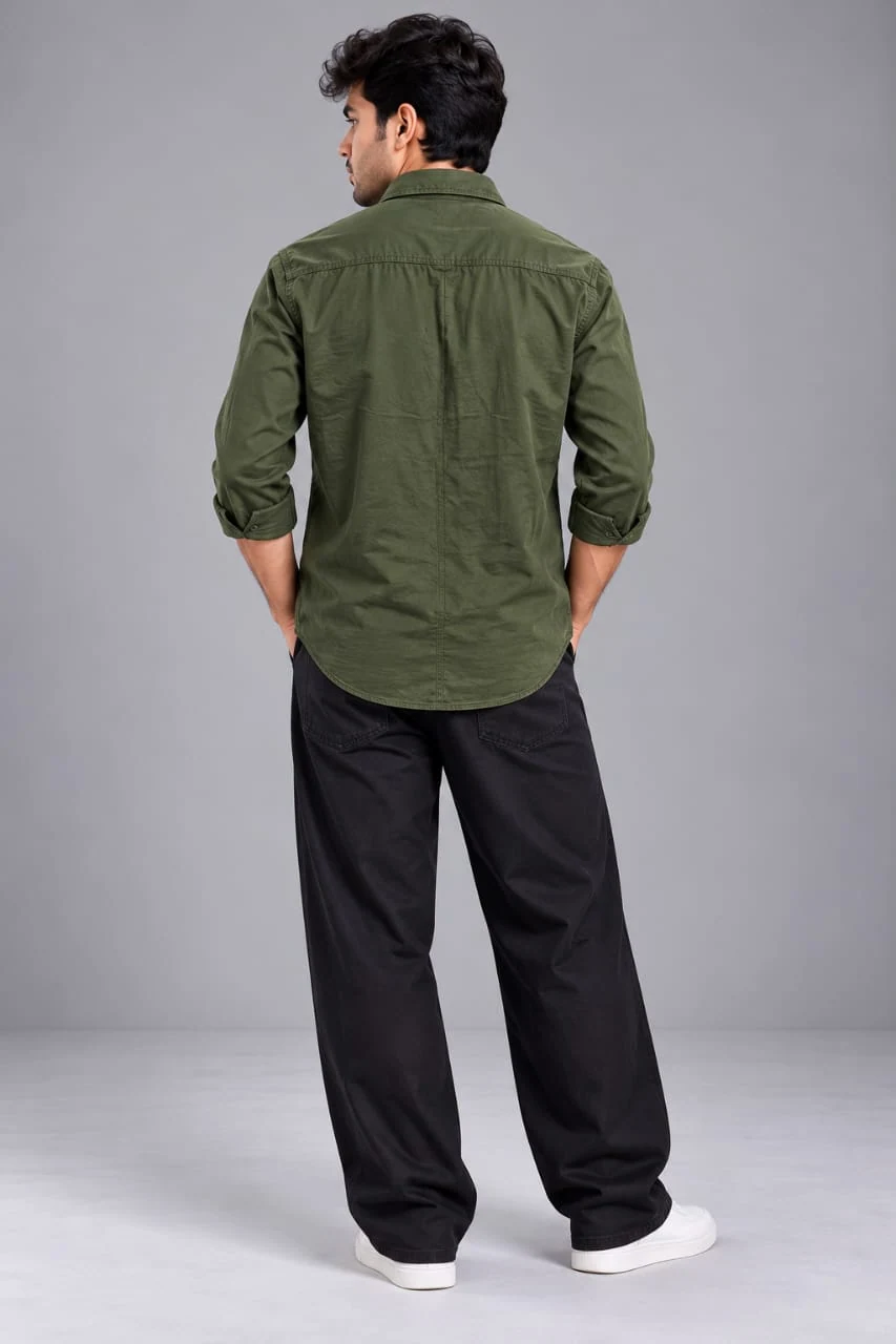 BELLIS DOUBLE POCKET F/S SHIRT, image 4
