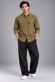 BELLIS DOUBLE POCKET F/S SHIRT 1