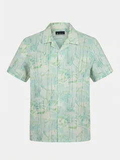 WHITE LEAF LINEN PRINT 3
