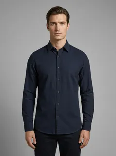 TORQUE OXFORD PLAIN SHIRT 1