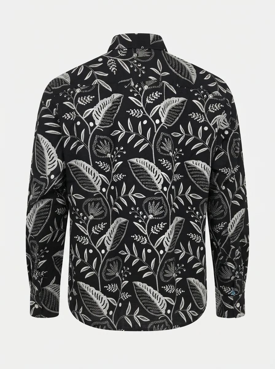 BELLI'S LINEN PRINT SHIRT F/S, image 4