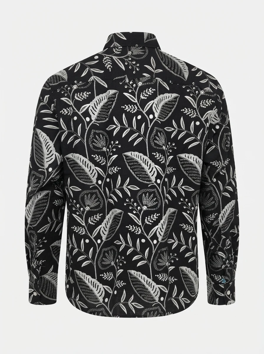 BELLI'S LINEN PRINT SHIRT F/S, image 4