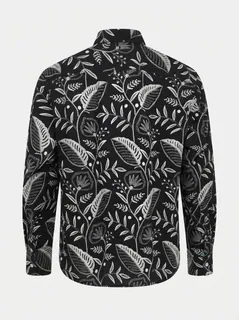 BELLI'S LINEN PRINT SHIRT F/S 4