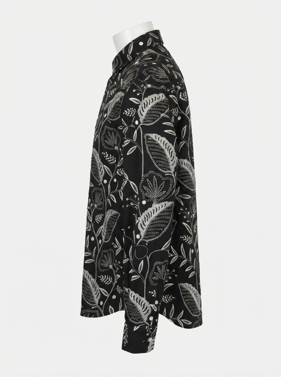 BELLI'S LINEN PRINT SHIRT F/S, image 5