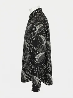 BELLI'S LINEN PRINT SHIRT F/S 5