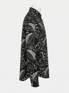 BELLI'S LINEN PRINT SHIRT F/S 6