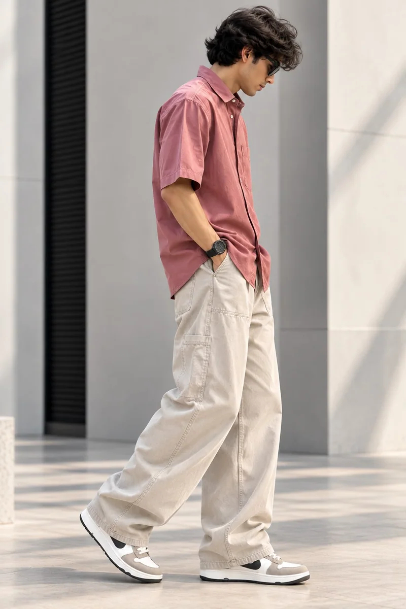 VOGUE OXFORD PLAIN H/S SHIRT, image 2