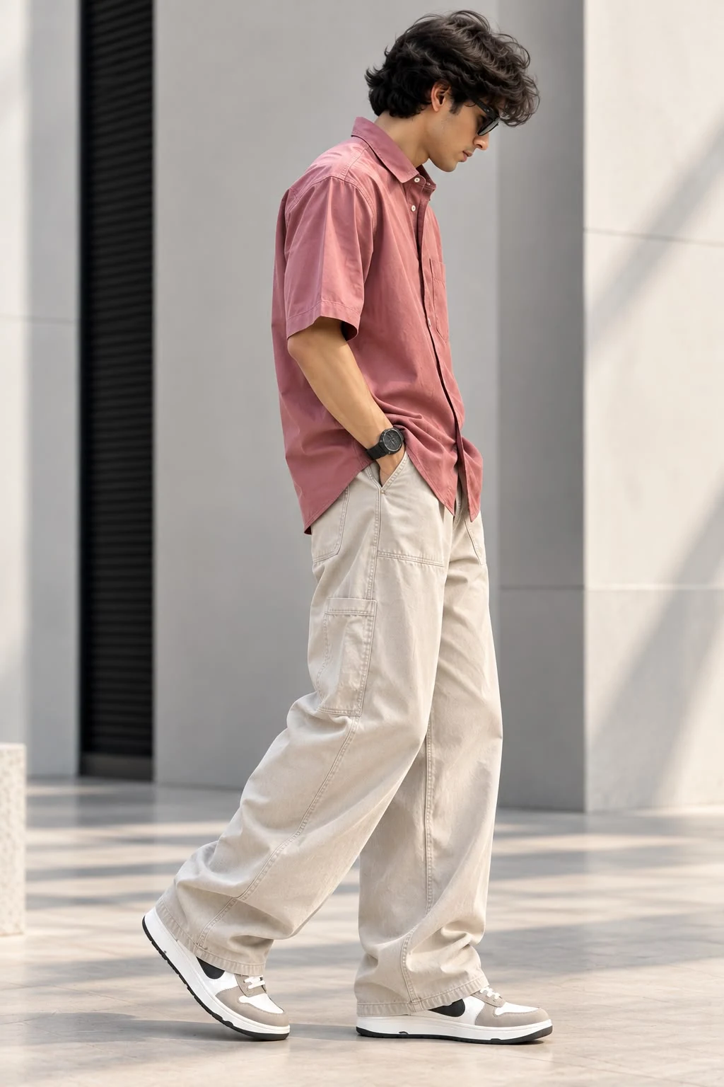 VOGUE OXFORD PLAIN H/S SHIRT, image 2
