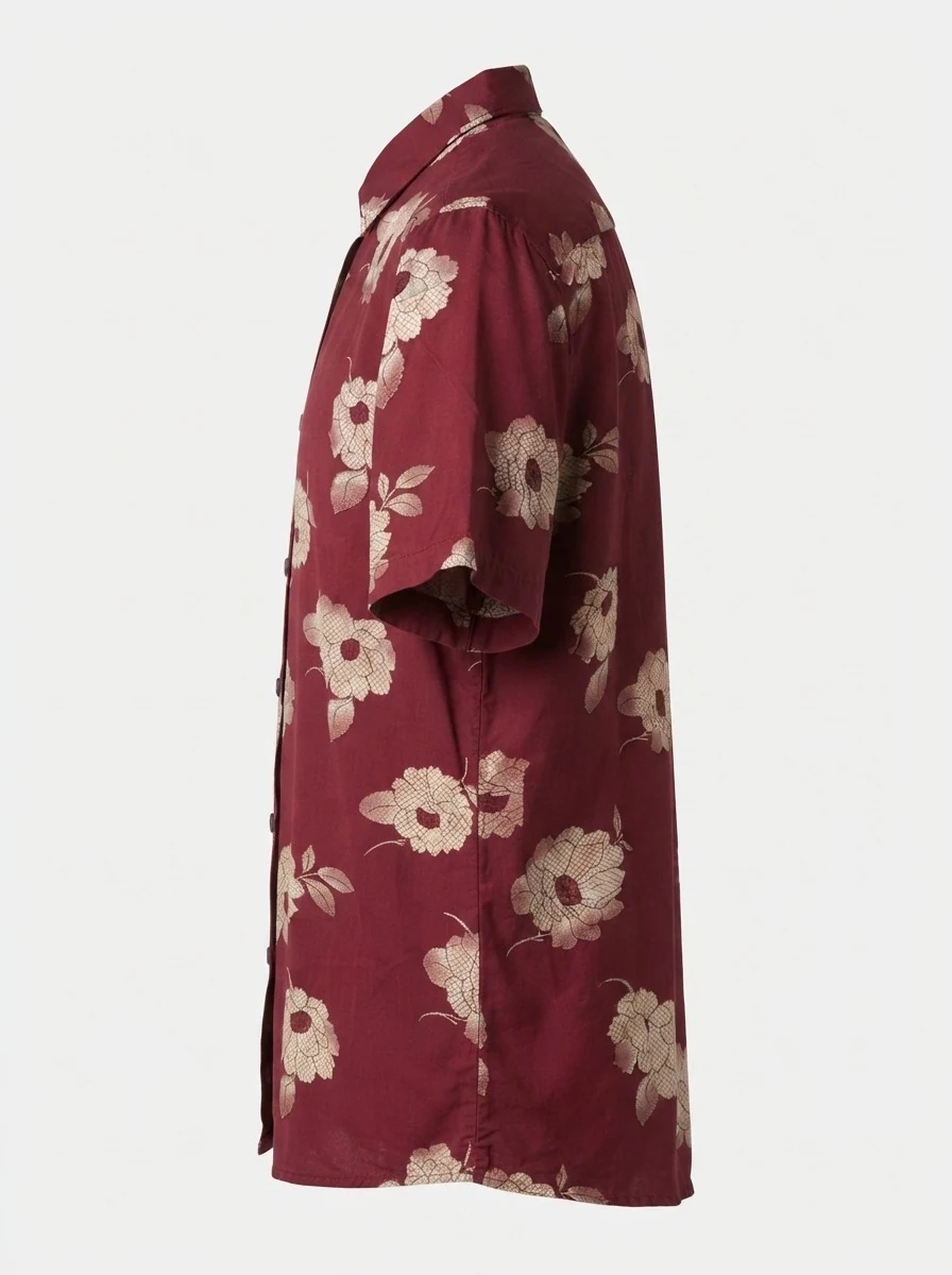 RED PRINT SHIRT XXL, image 6