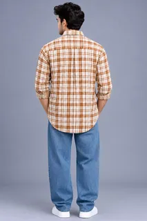 HAWCKS LINEN CHECKS SHIRT F/S 2